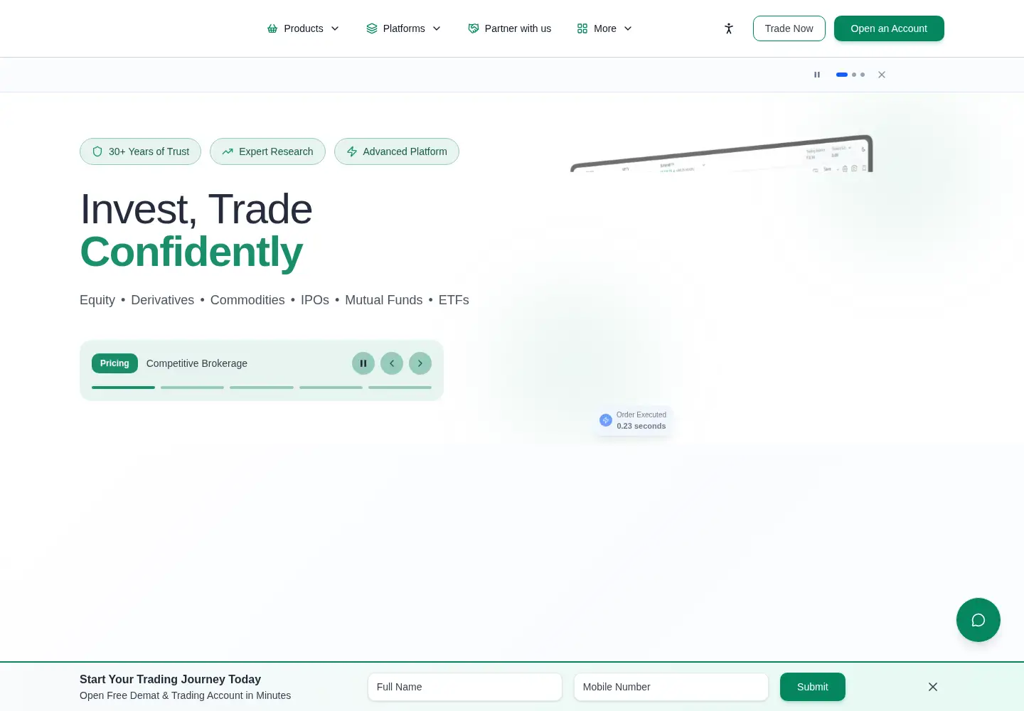 Screenshot of religareonline.com