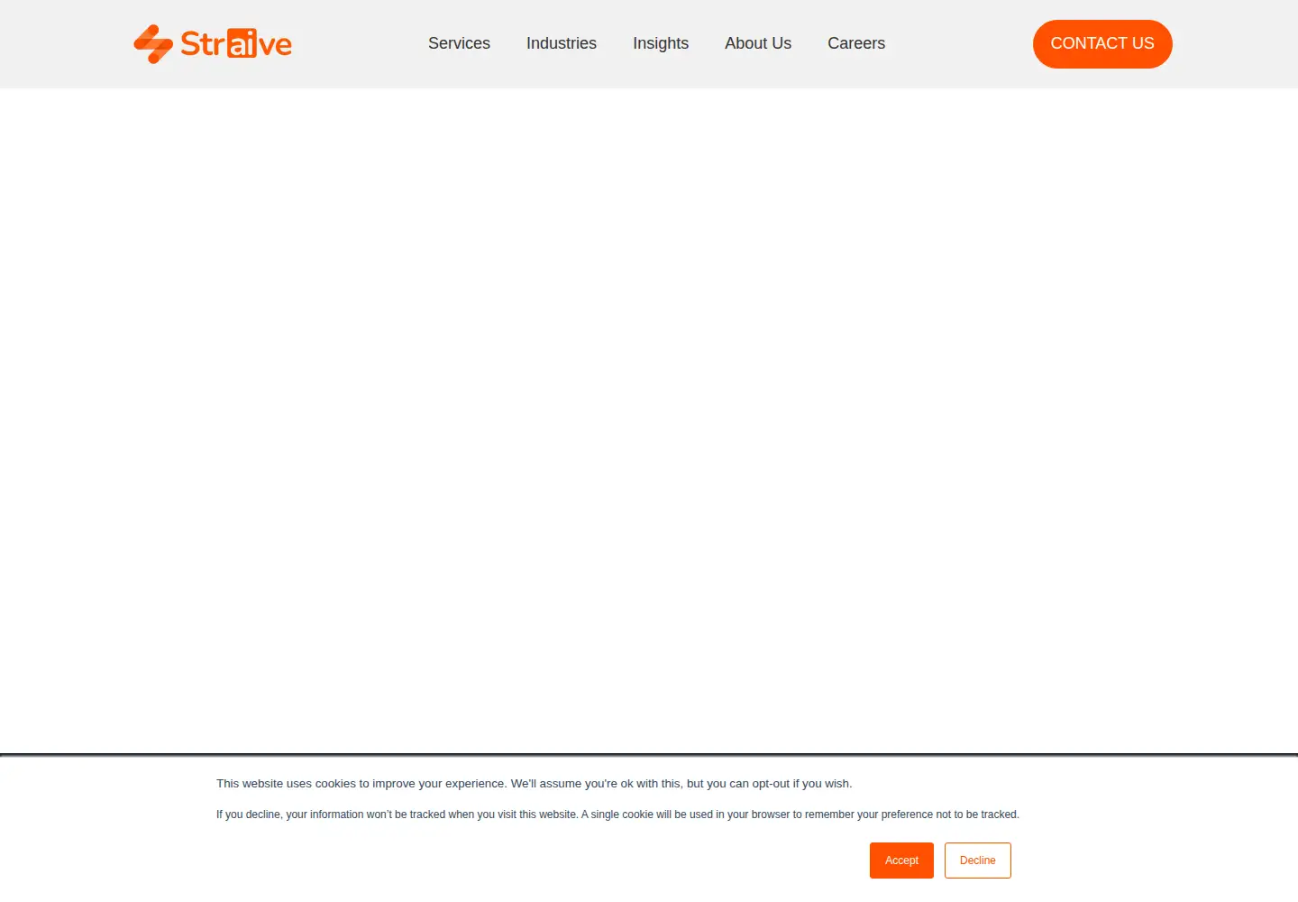 Screenshot of straive.com