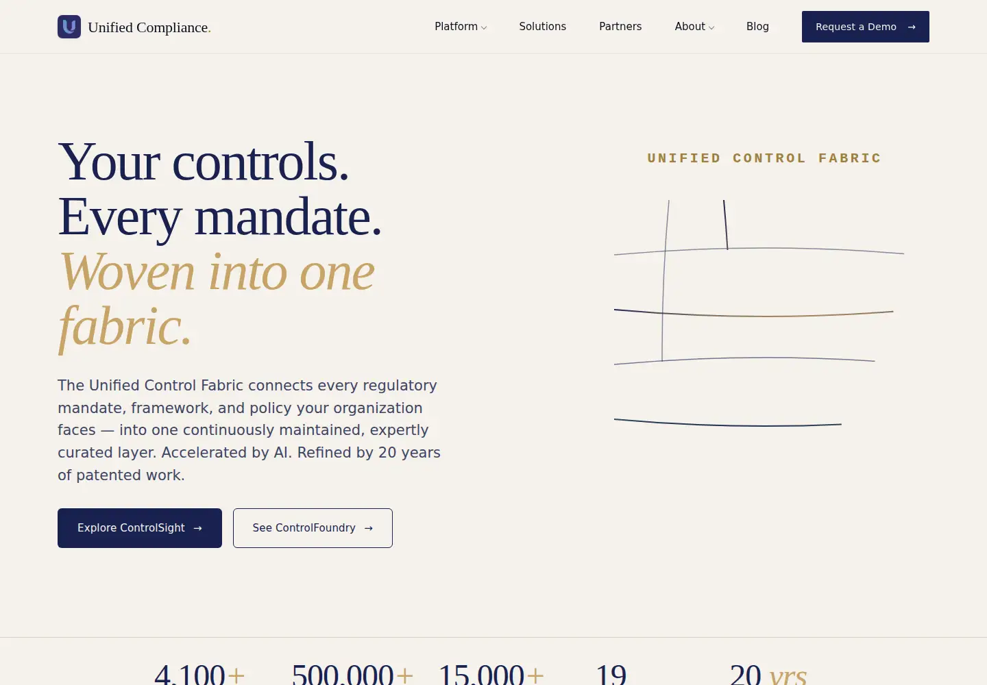 Screenshot of unifiedcompliance.com