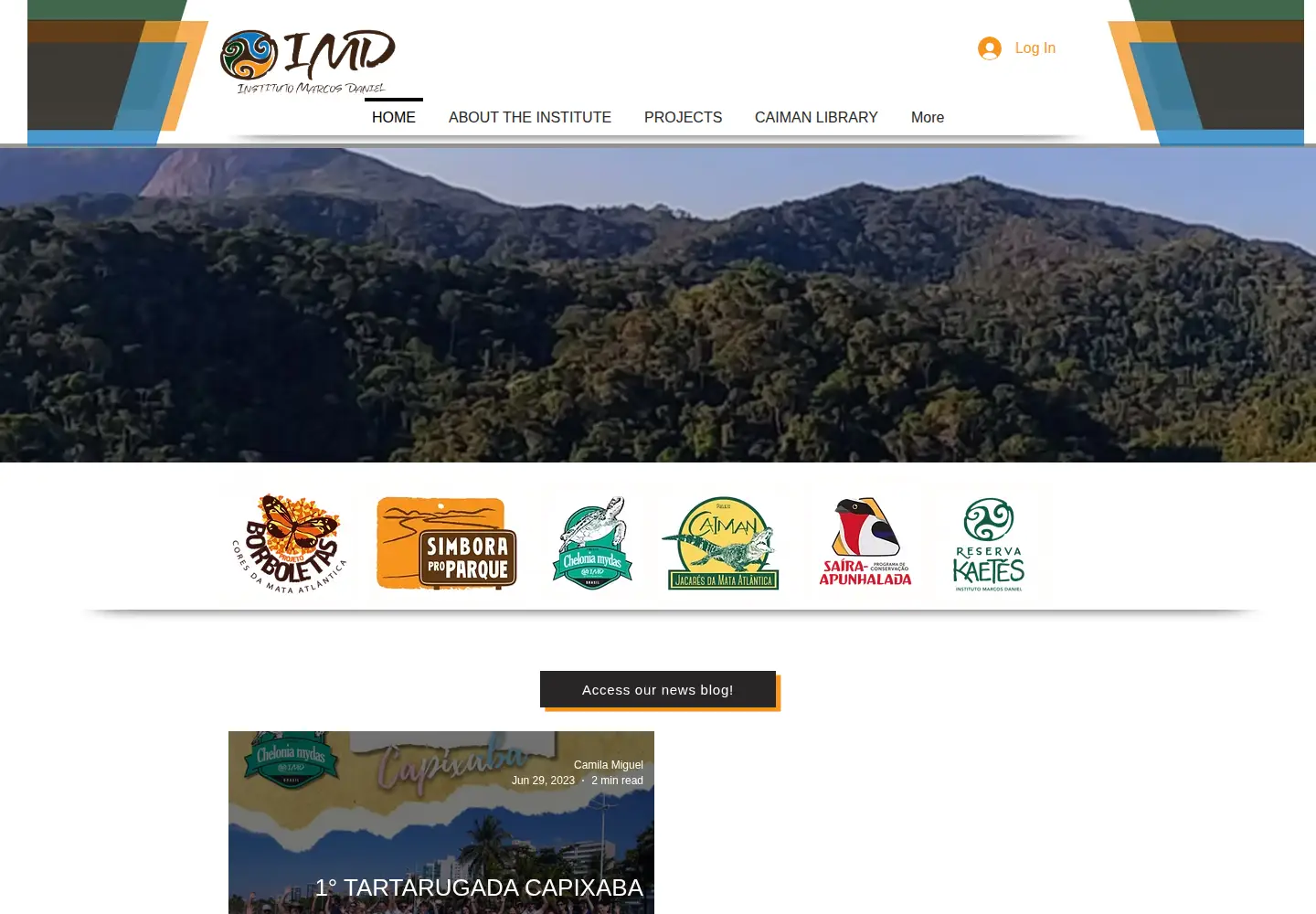 Screenshot of imd.org.br