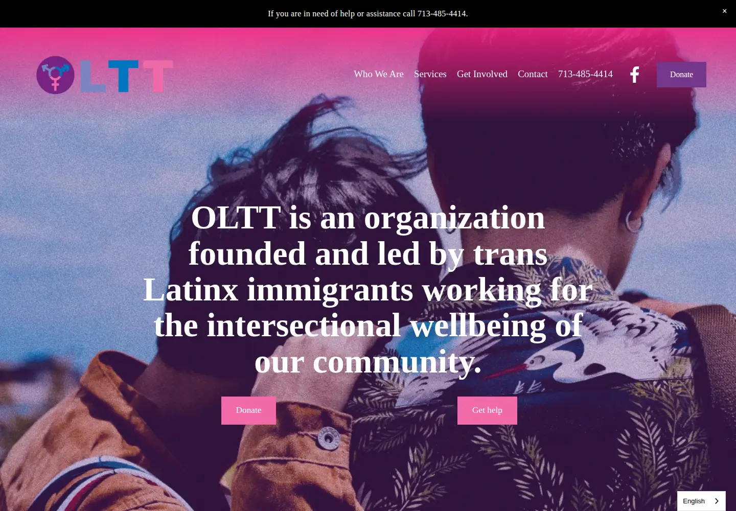 Screenshot of latinatranstexas.org