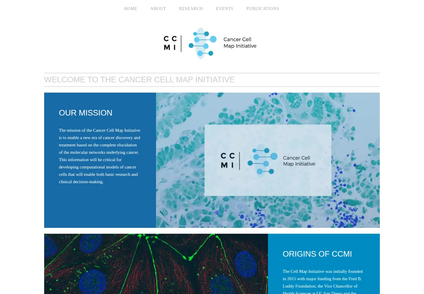 Screenshot of ccmi.org