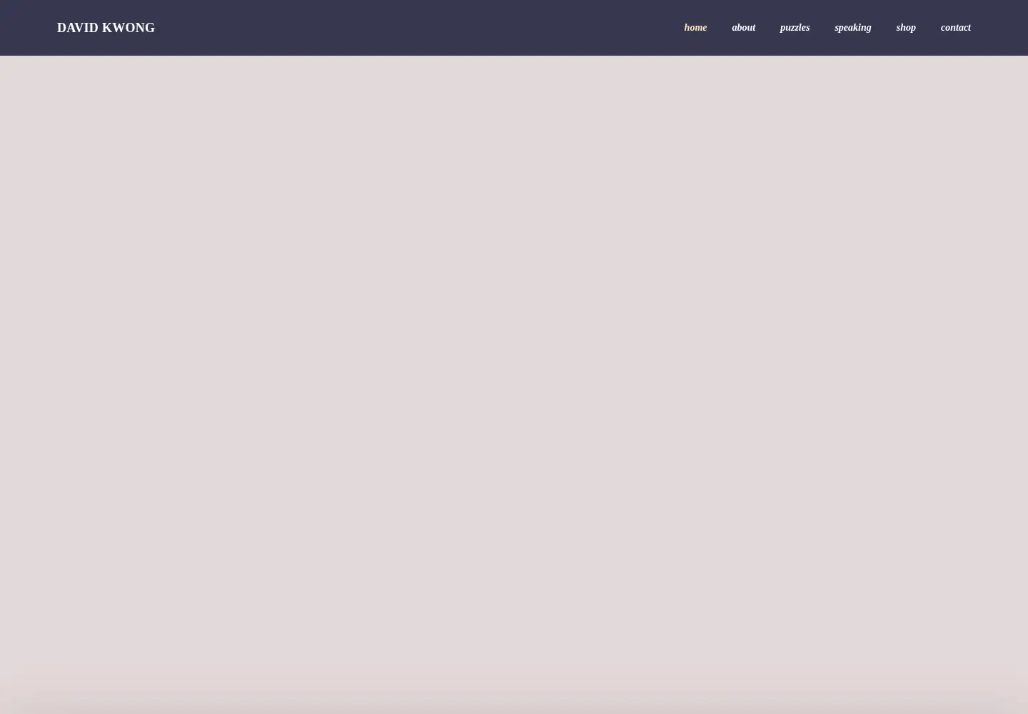 Screenshot of davidkwongmagic.com