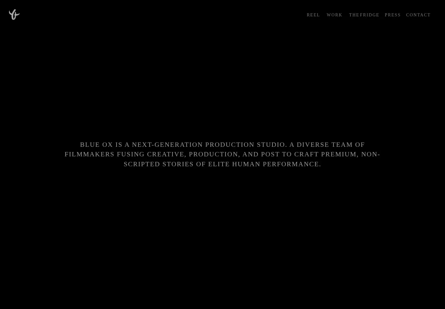Screenshot of blueoxfilms.com