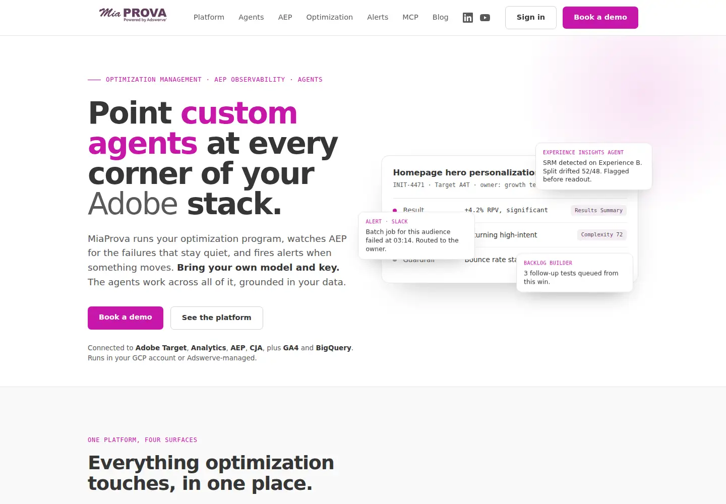 Screenshot of miaprova.com