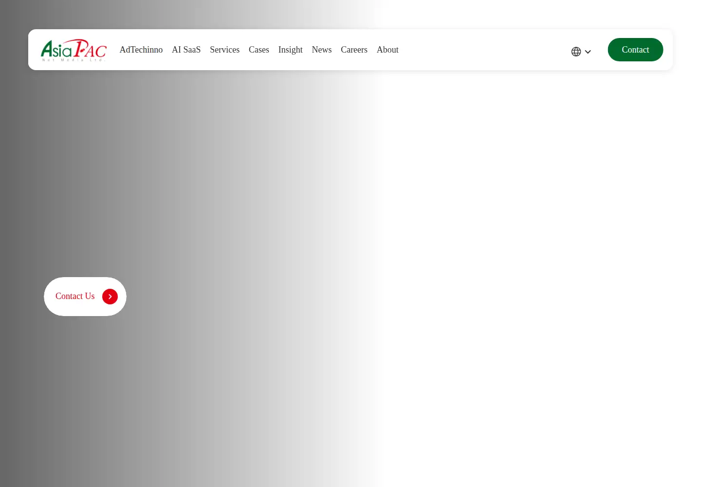 Captured homepage of asiapacdigital.com in the current scan