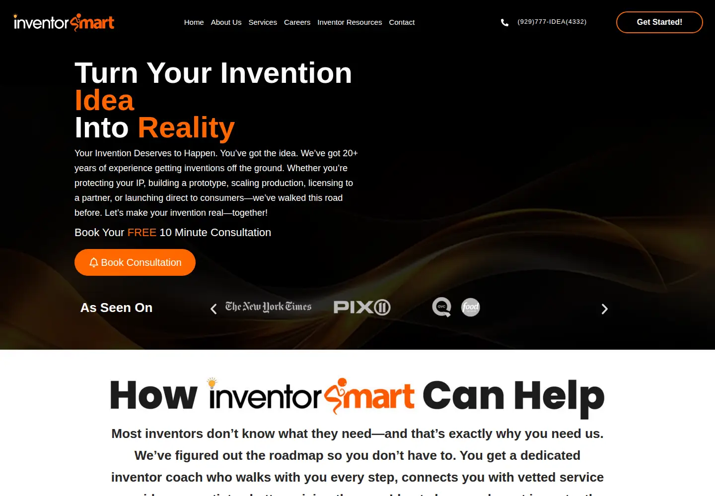 Screenshot of inventorsmart.com