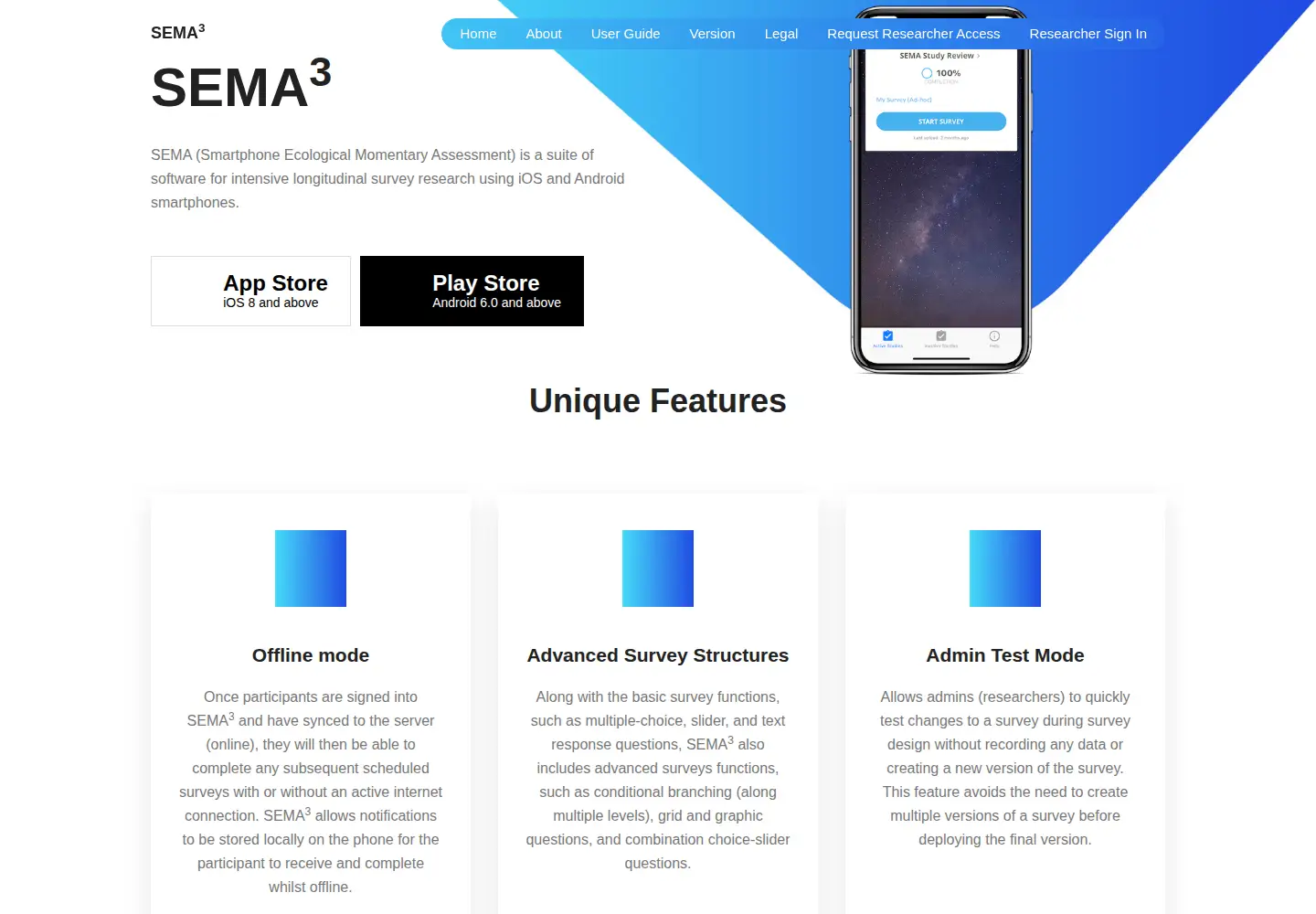 Screenshot of sema3.com