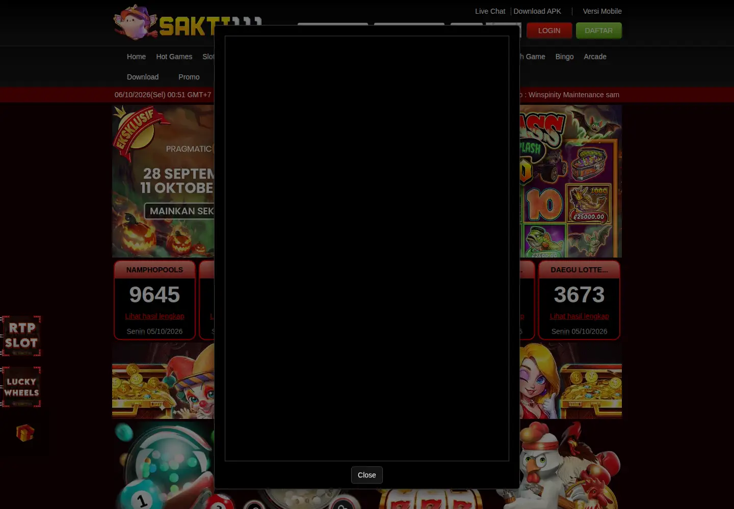 Captured homepage of achenet.org in the current scan
