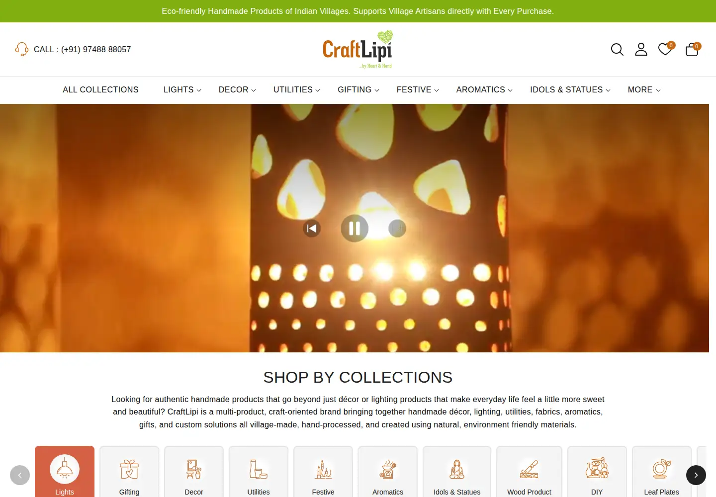 Screenshot of craftlipi.com