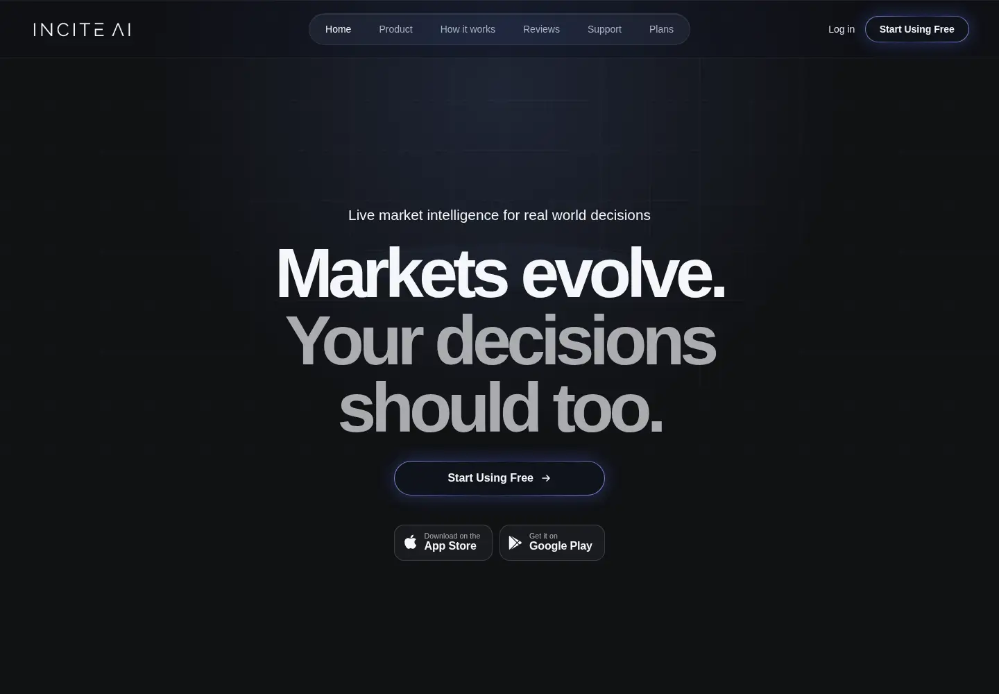 Screenshot of inciteai.com
