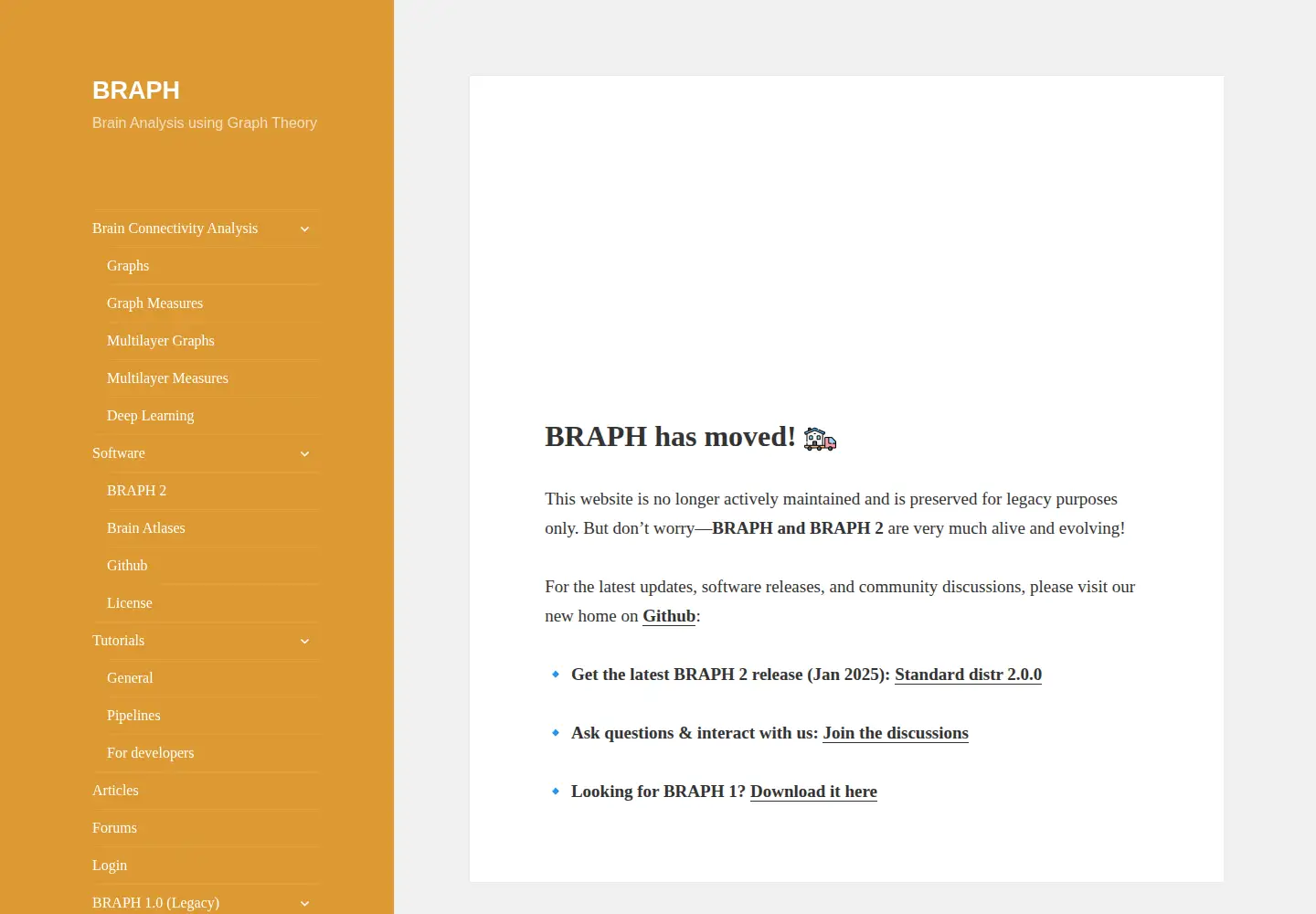 Screenshot of braph.org