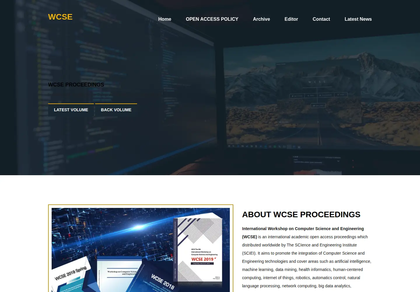Screenshot of wcse.org