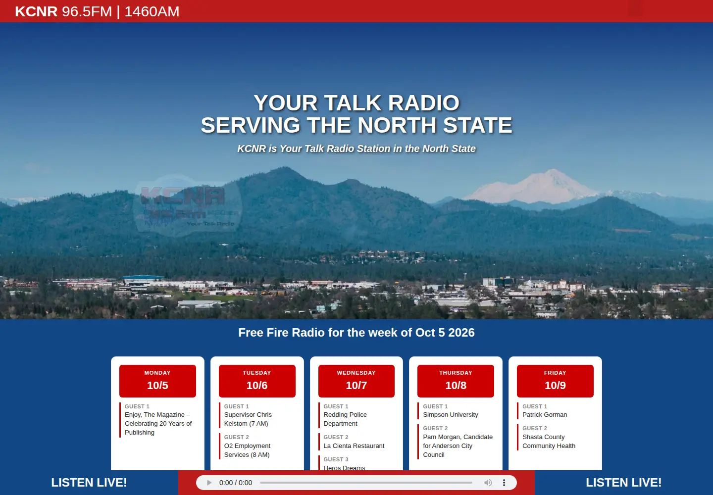 Screenshot of kcnr1460.com