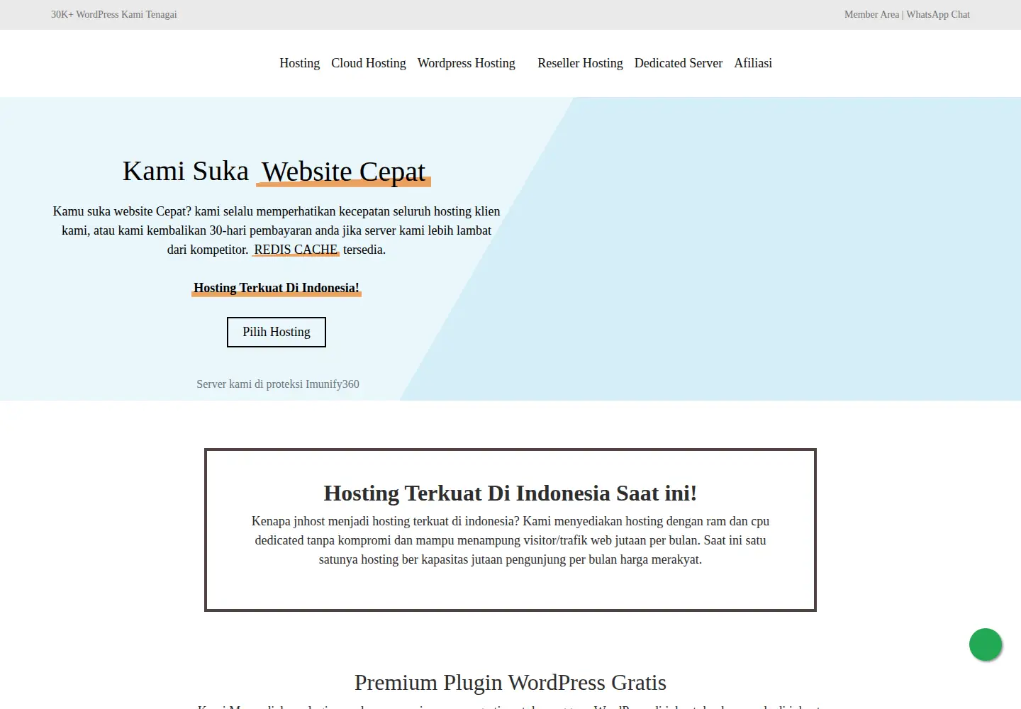 Screenshot of jnhost.co.id