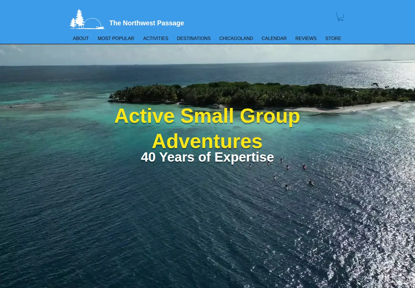 Screenshot of nwpassage.com
