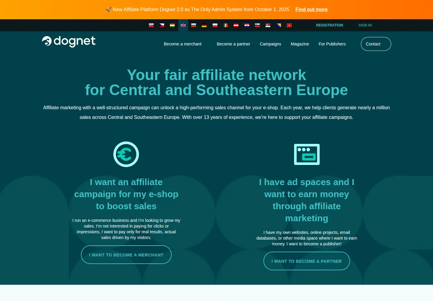 Screenshot of dognet.com