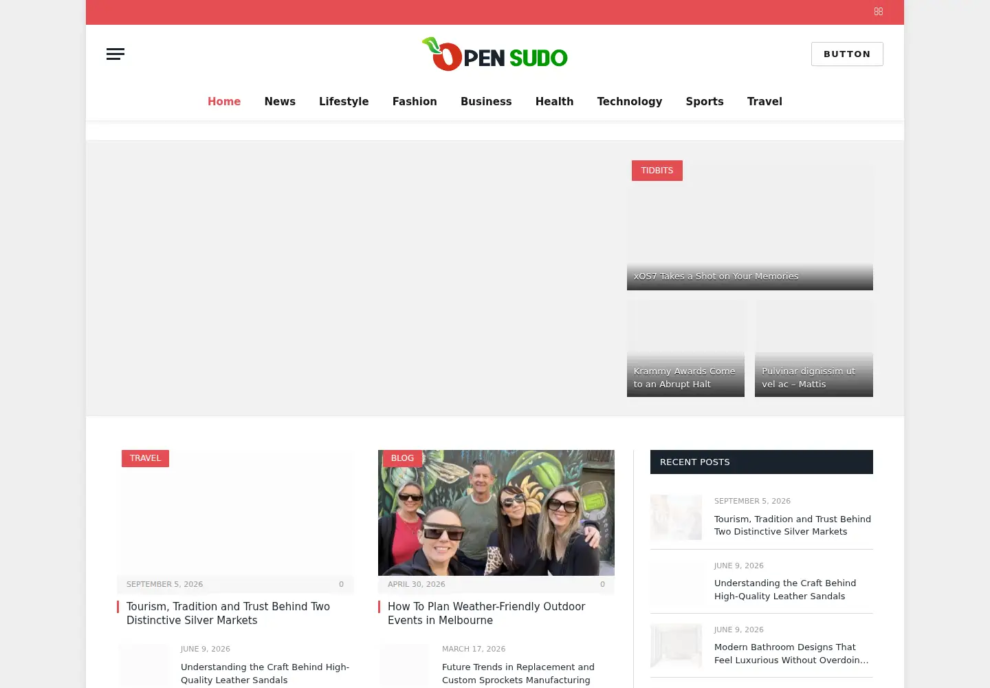 Captured homepage of opensudo.org in the current scan