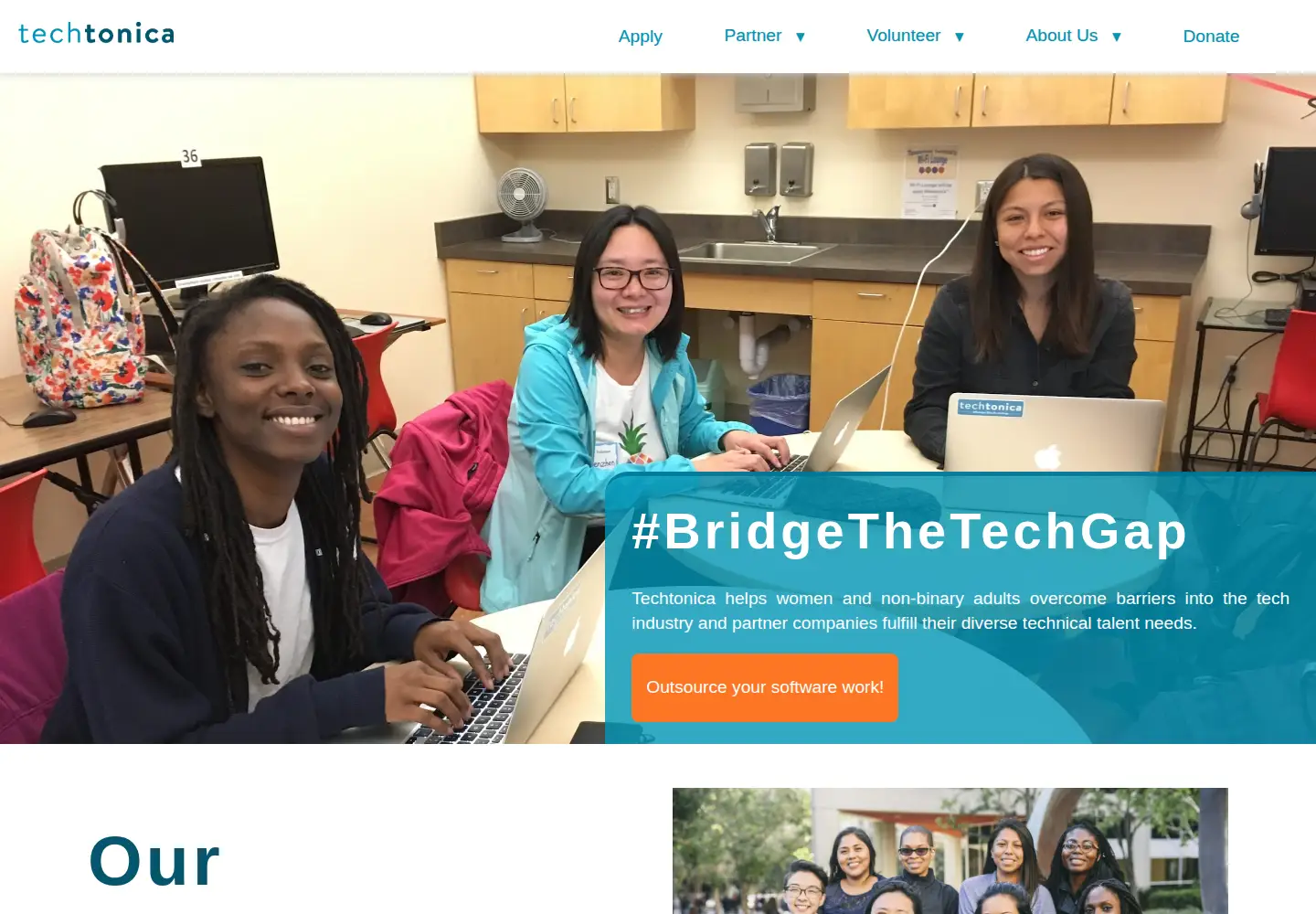 Screenshot of techtonica.org