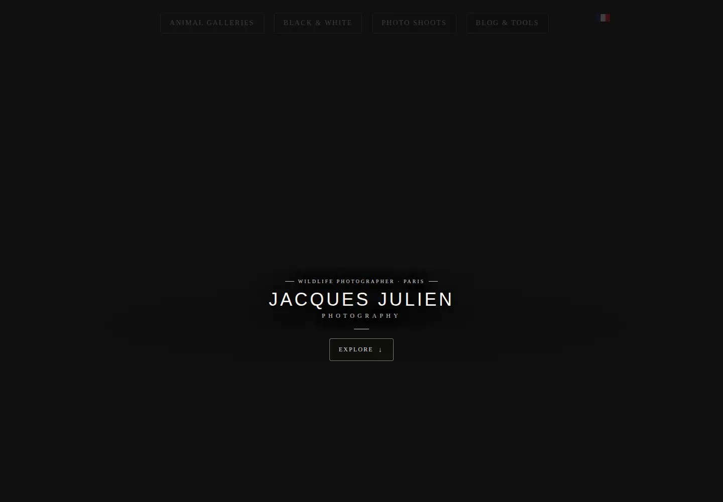 Screenshot of jacquesjulien.com