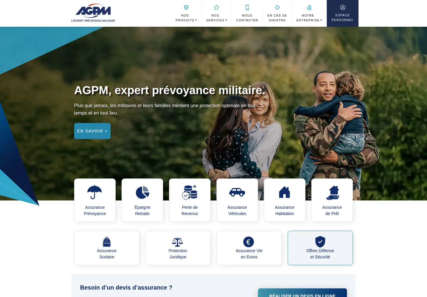 Screenshot of agpm.fr