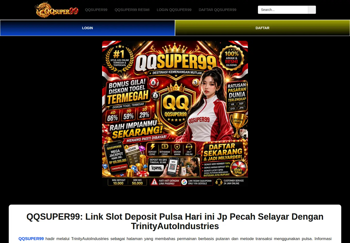 Screenshot of dmodaenvzla.com