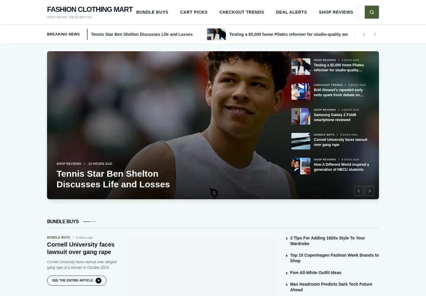 Screenshot of fashionclothing-mart.com