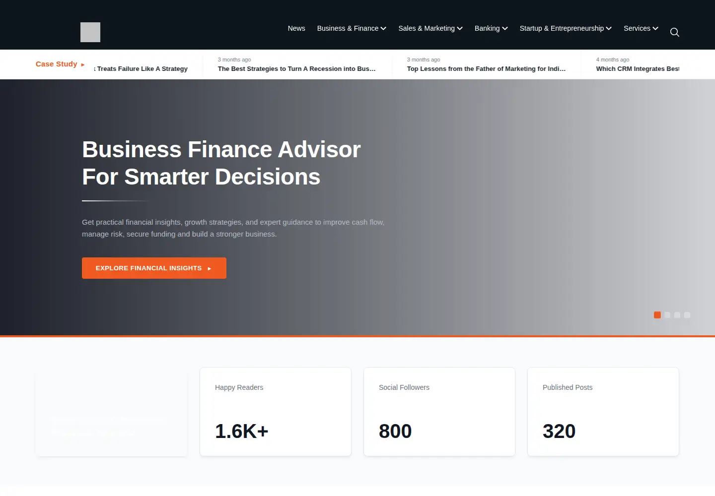 Captured homepage of realwealthbusiness.com in the current scan
