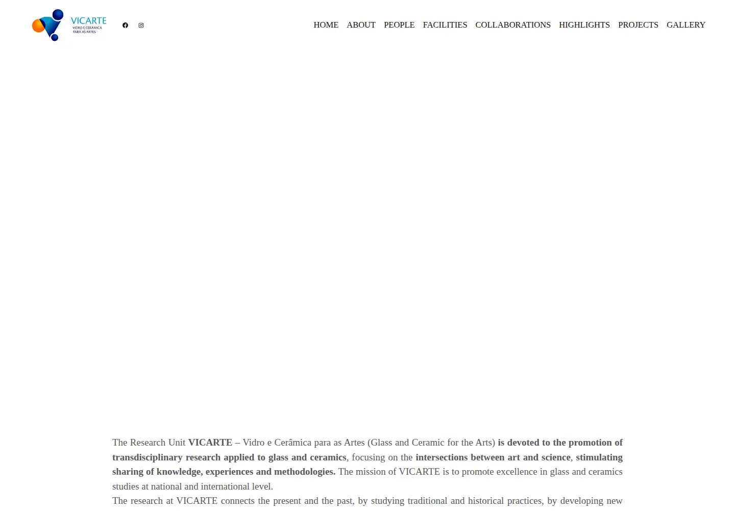 Screenshot of vicarte.org