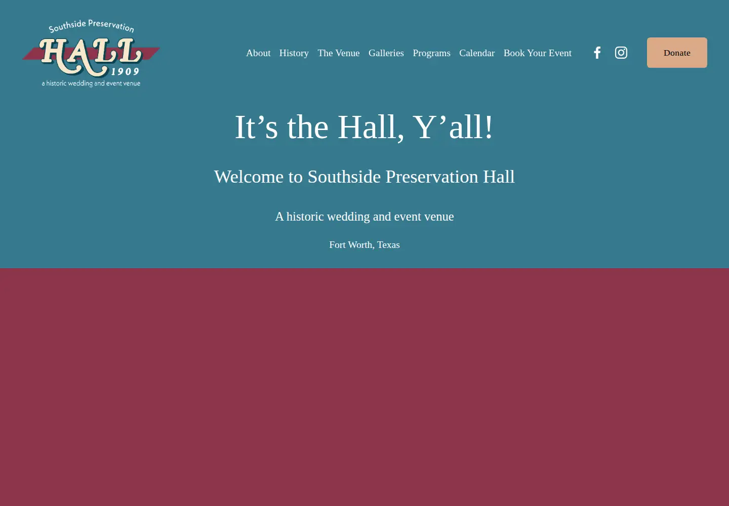 Screenshot of southsidepreservation.com