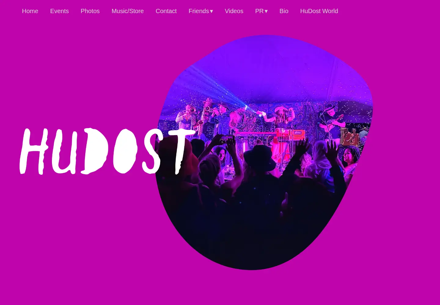 Captured homepage of hudost.com in the current scan