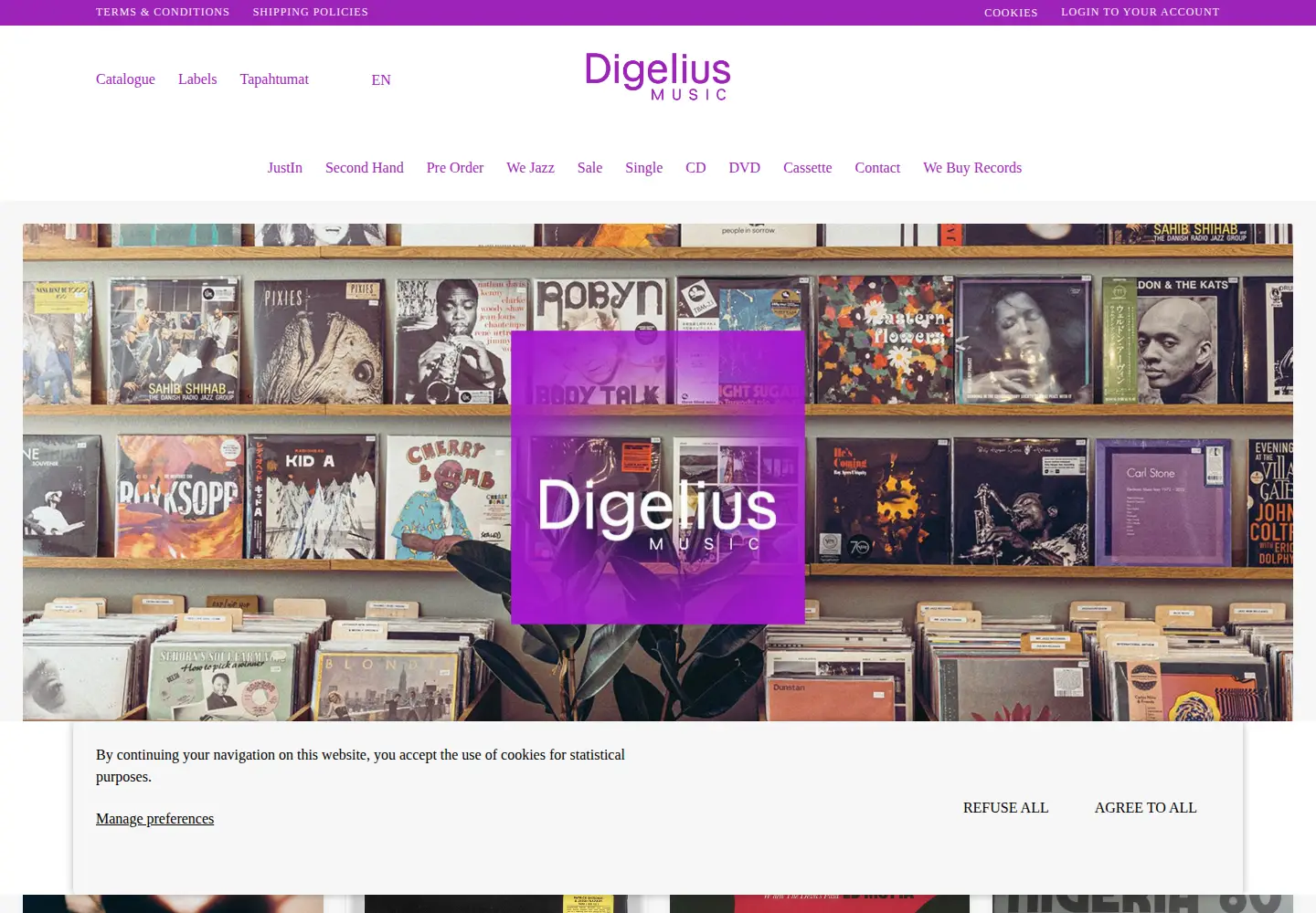 Screenshot of digelius.com