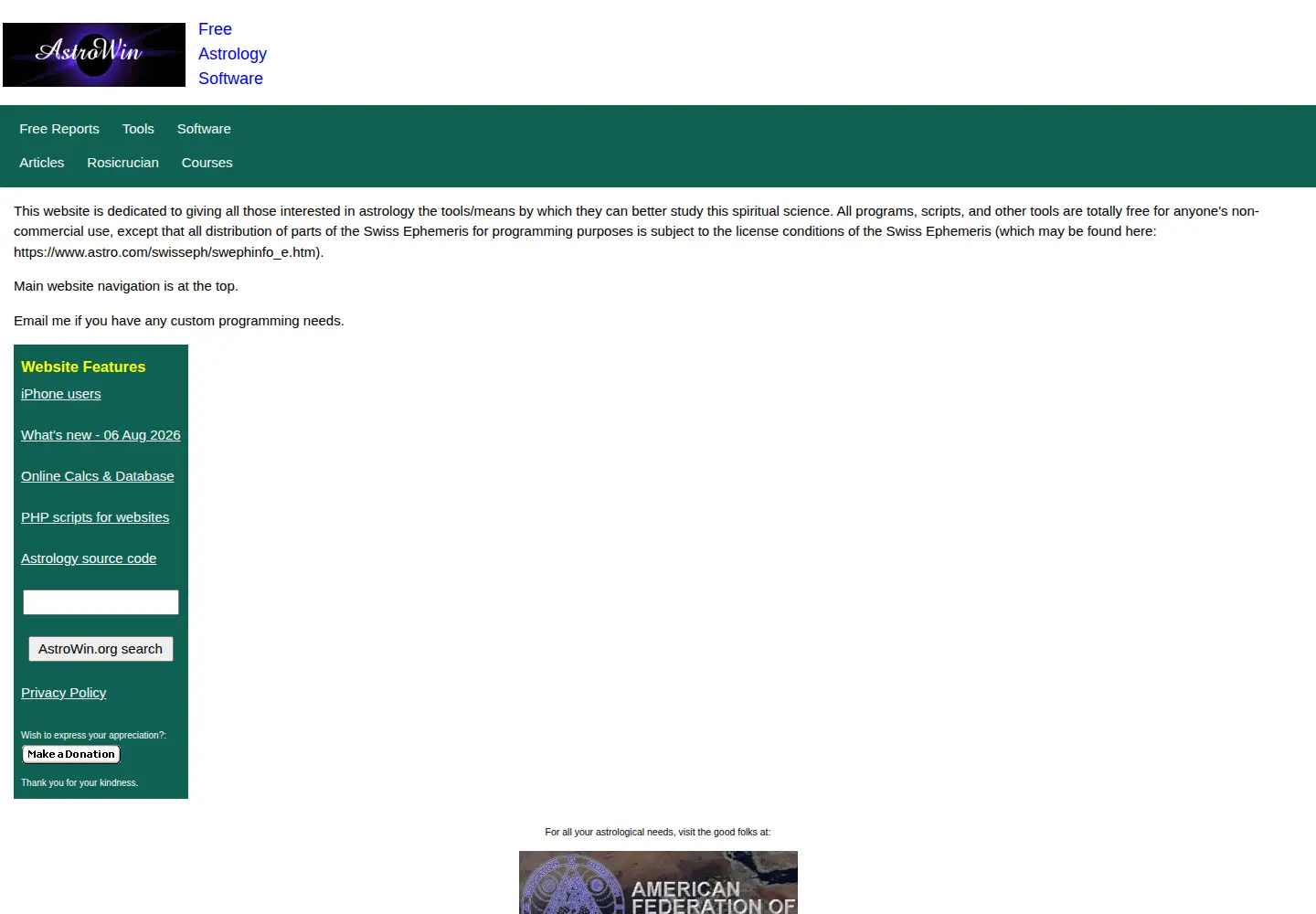 Screenshot of astrowin.org