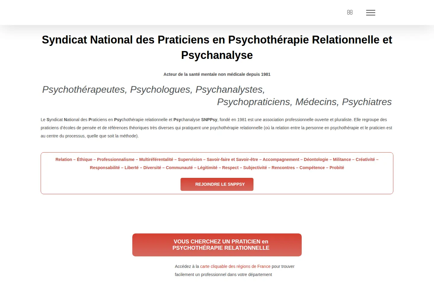 Screenshot of snppsy.org