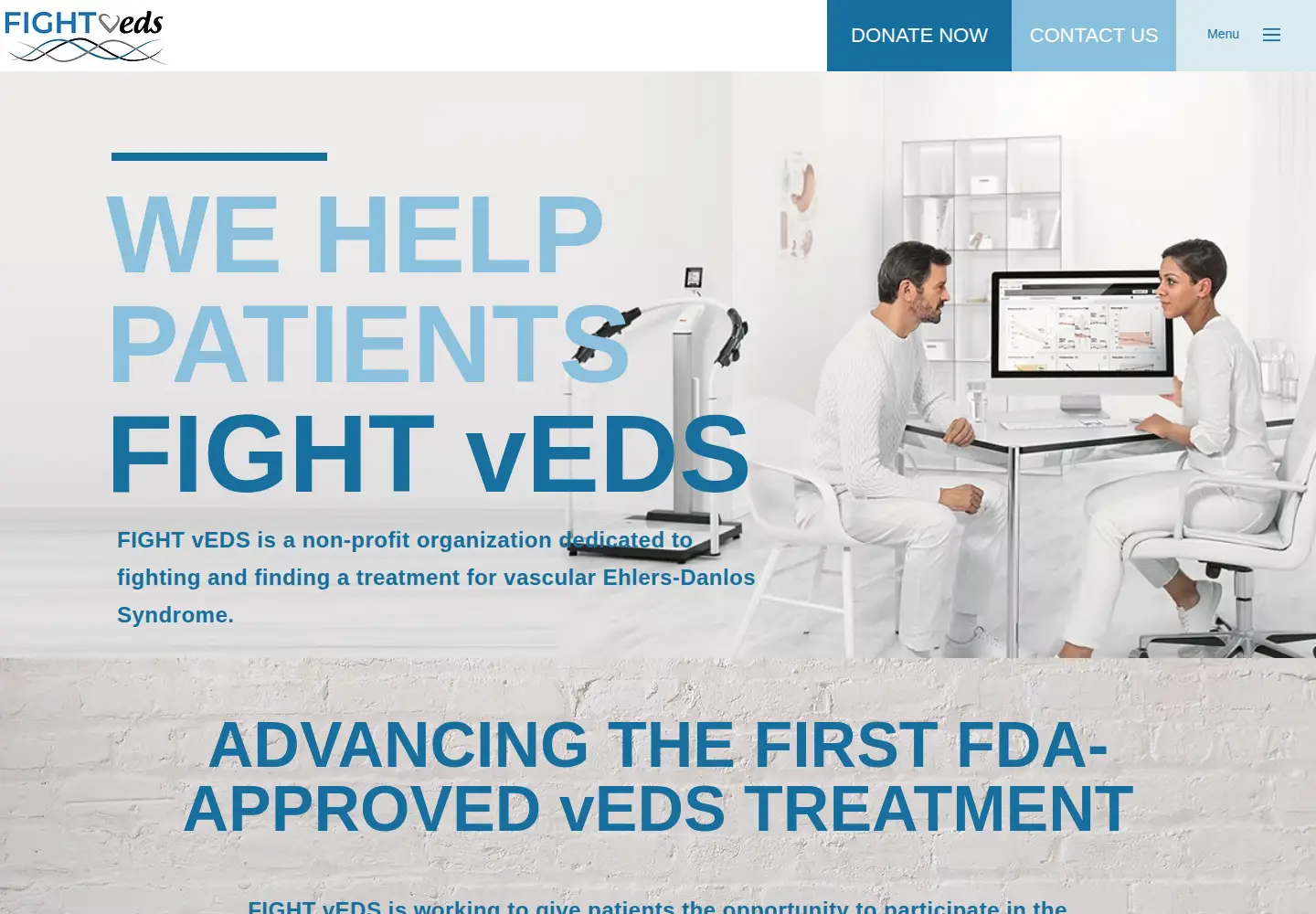 Screenshot of fightveds.org