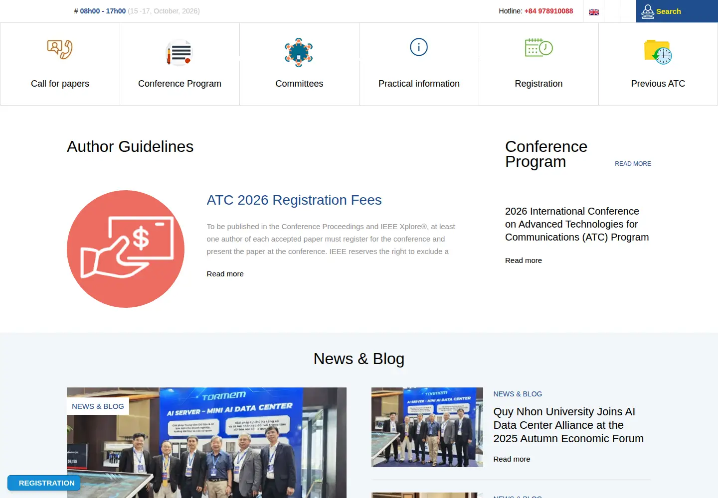 Screenshot of atc-conf.org