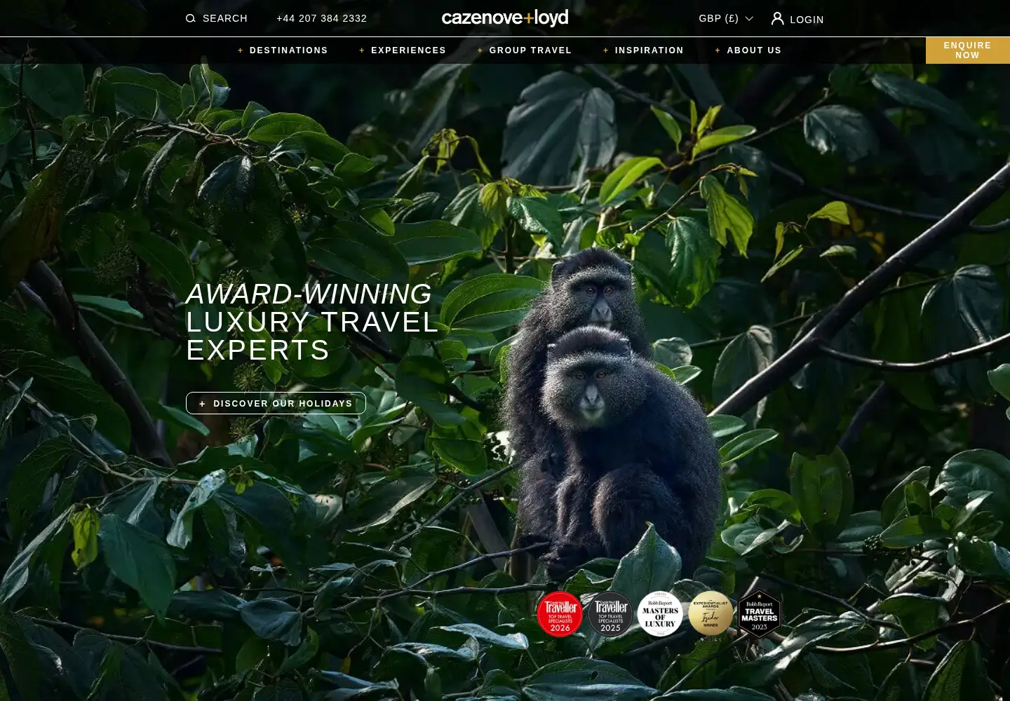 Screenshot of cazloyd.com
