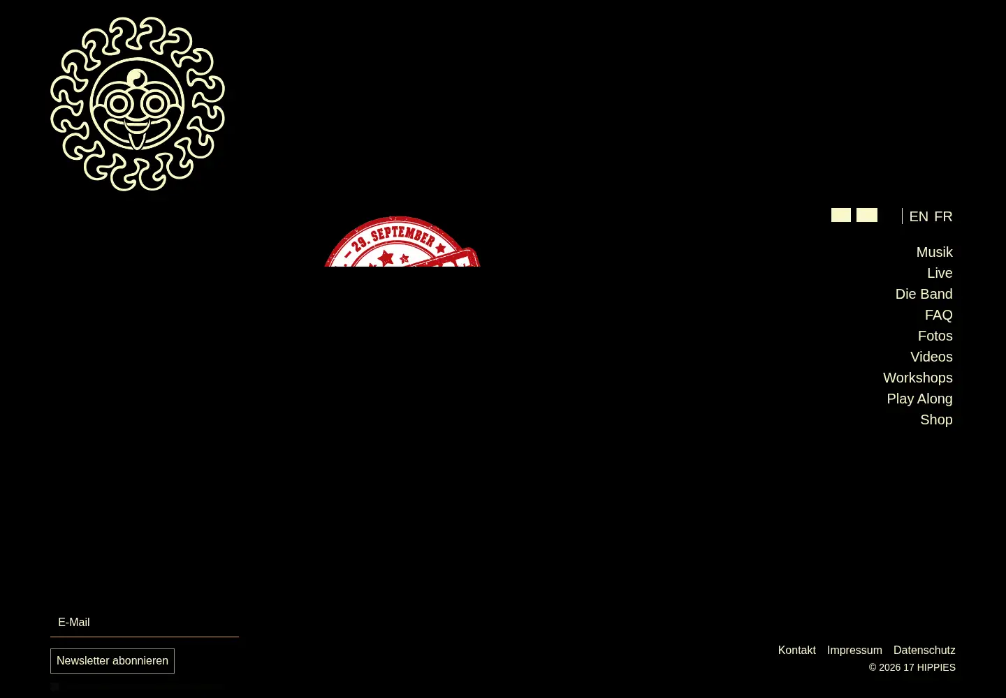 Screenshot of 17hippies.de