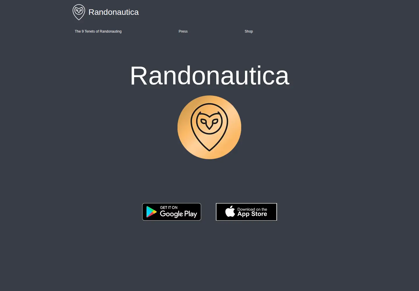 Screenshot of randonautica.com