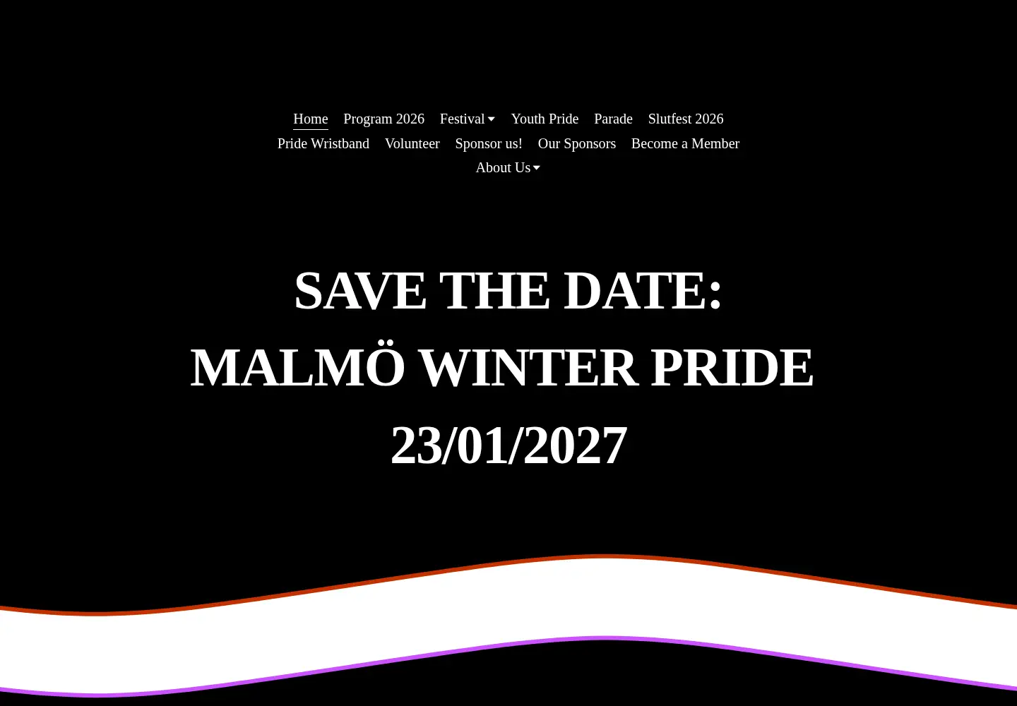 Screenshot of malmopride.com