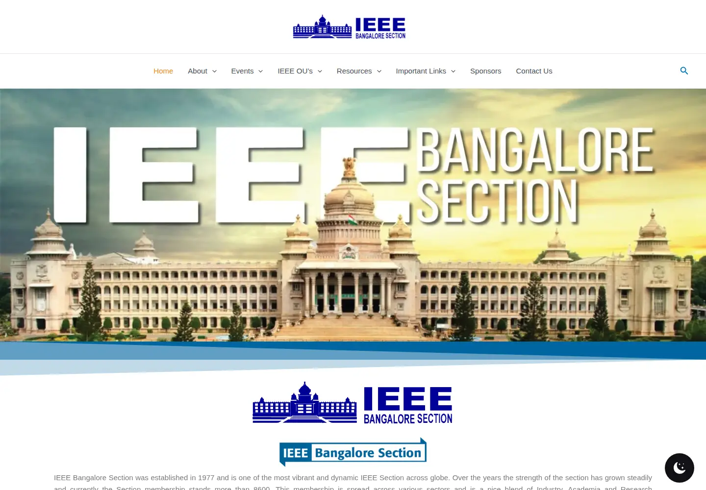 Screenshot of ieeebangalore.org