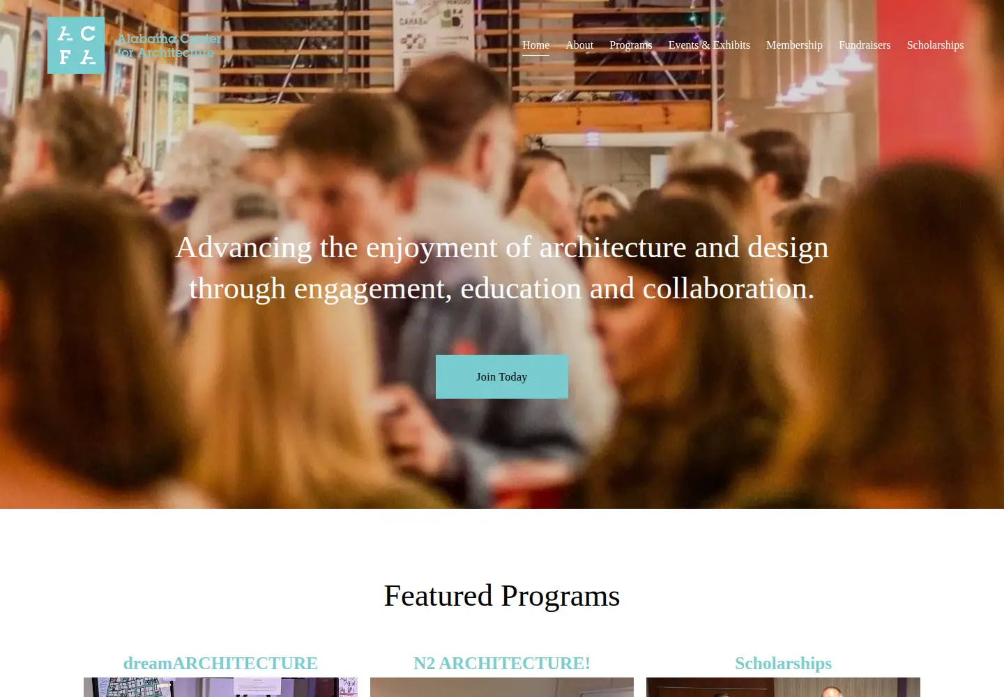 Screenshot of alcfa.org