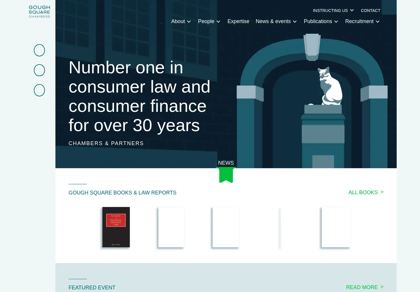 Screenshot of goughsq.co.uk