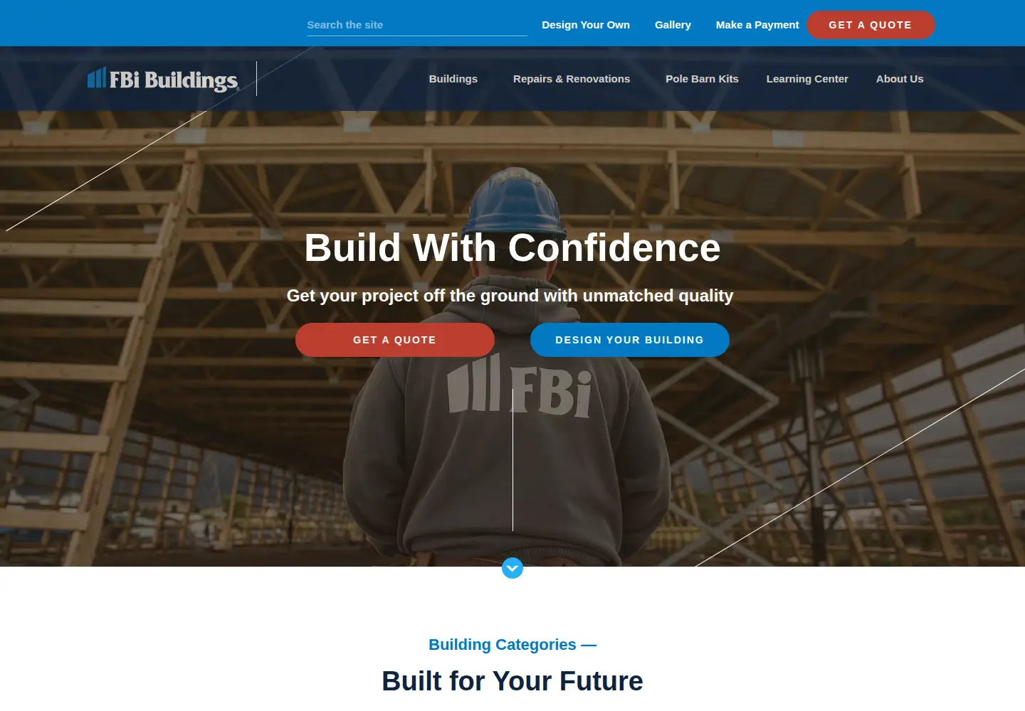 Screenshot of fbibuildings.com