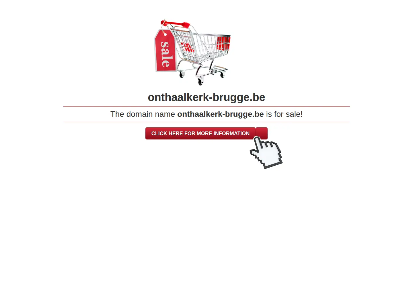 Captured homepage of onthaalkerk-brugge.be in the current scan