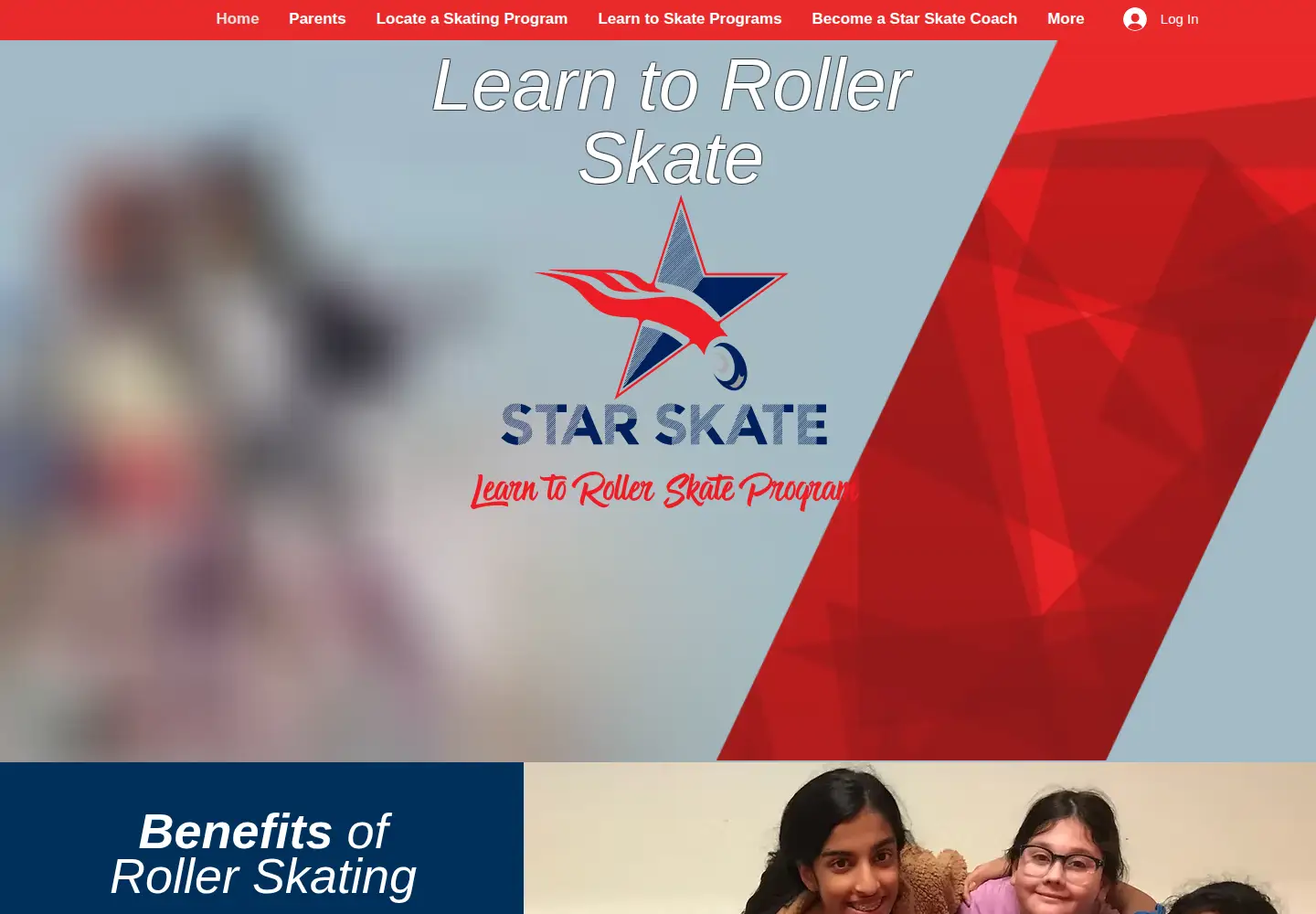 Screenshot of rollerskatingmuseum.com