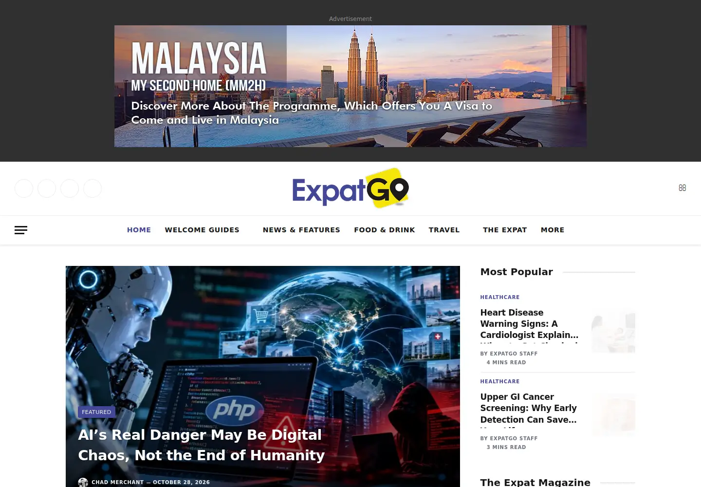 Screenshot of expatgo.com