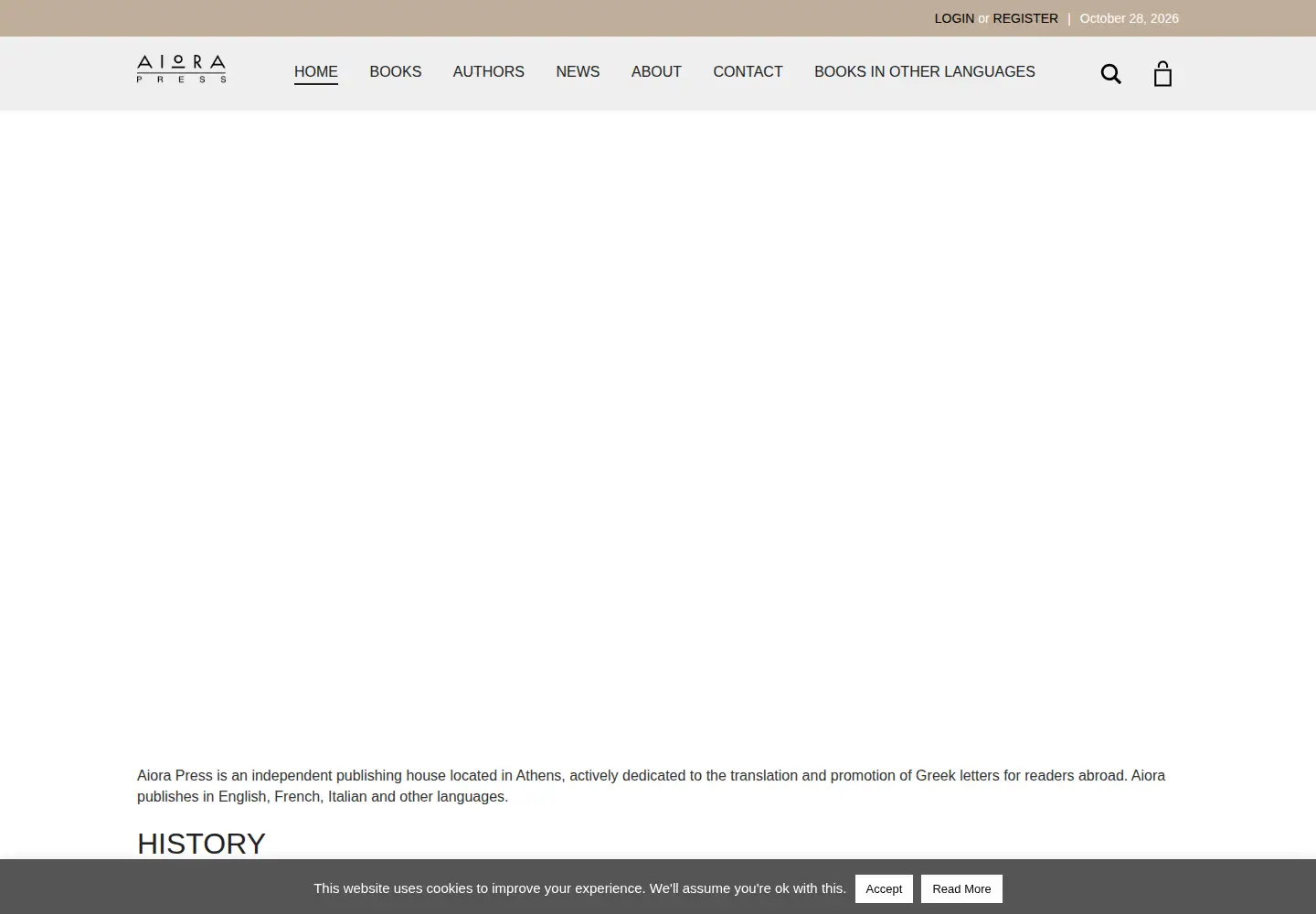 Screenshot of aiorabooks.com
