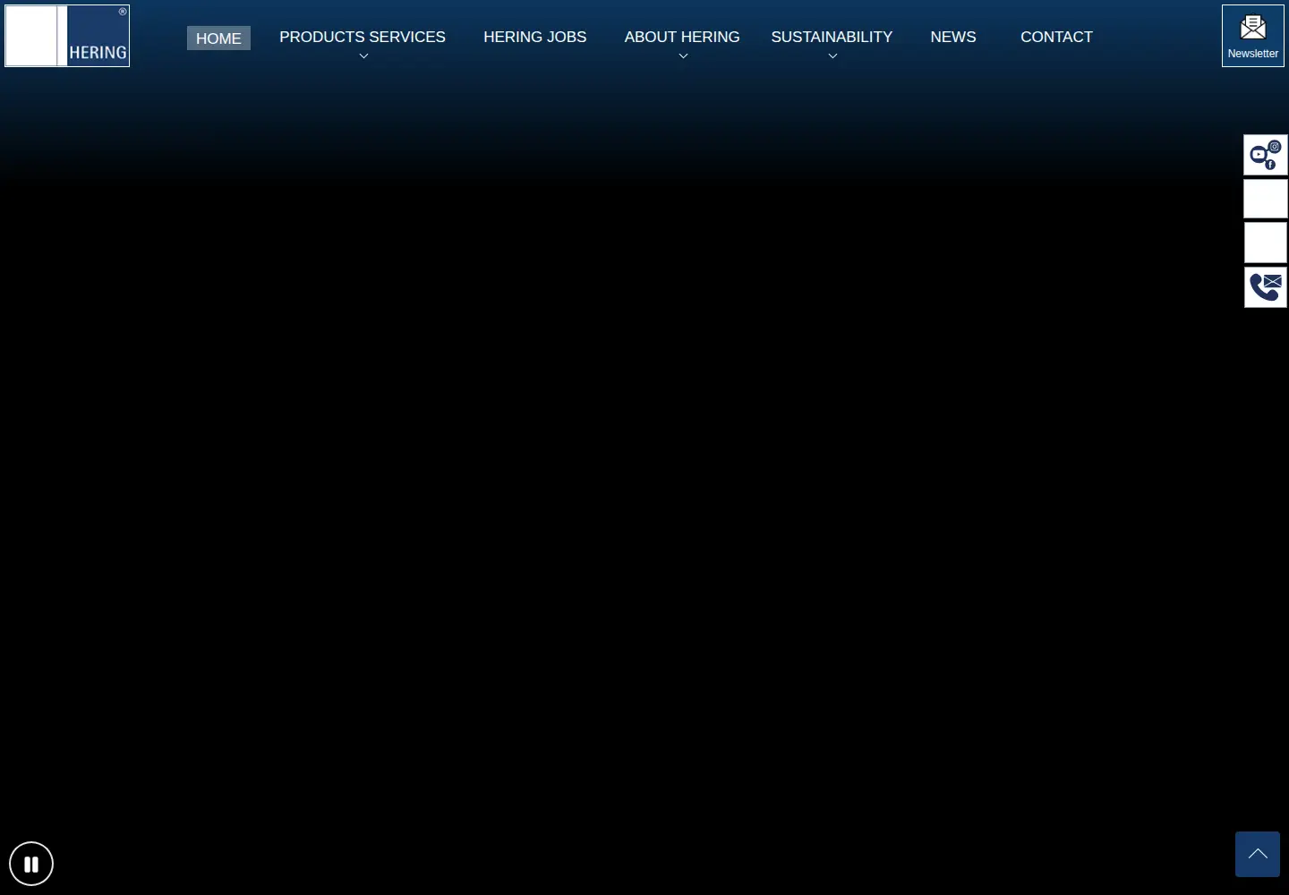 Screenshot of heringinternational.com