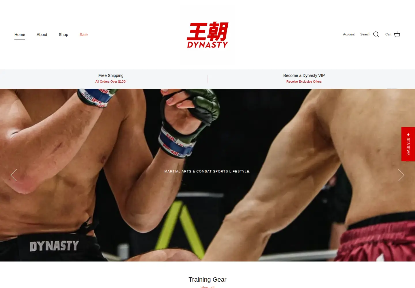 Screenshot of dynastyclothingstore.com
